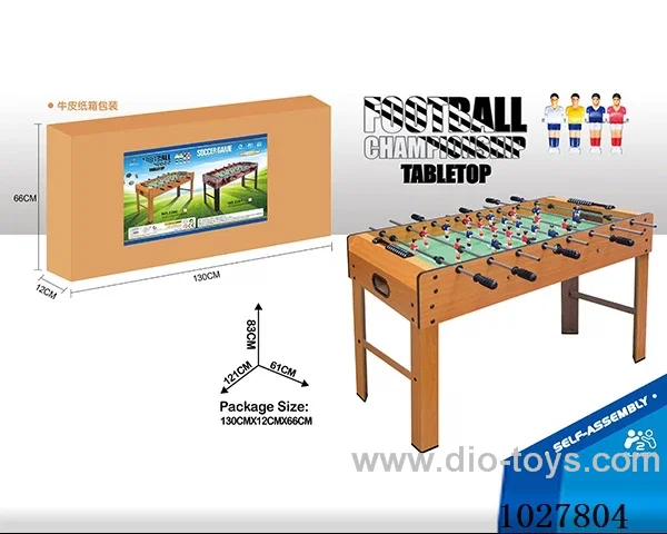 Wooden football table in Carton