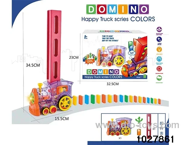 Domino Train in color box