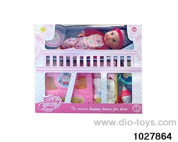12-inch musical doll set in color box