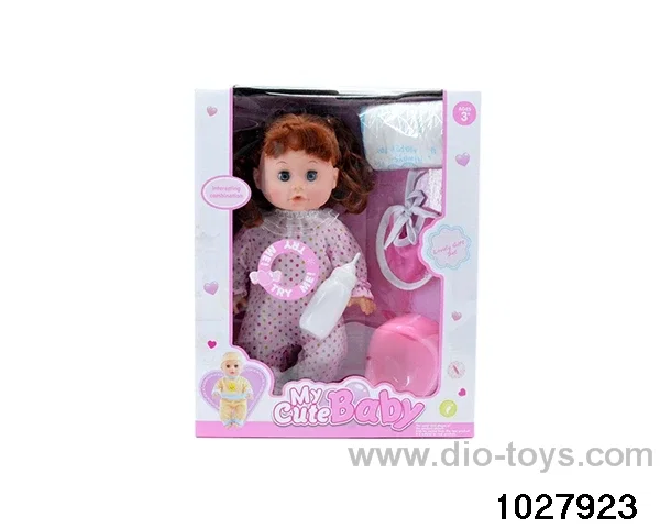 14 inch doll in window box