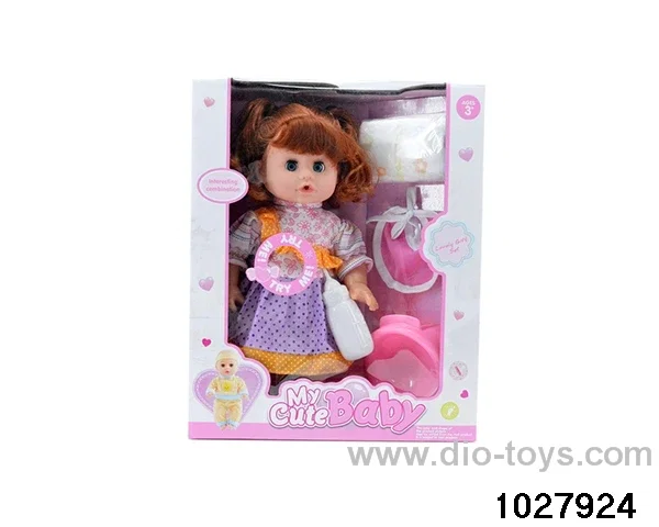 14 inch doll in window box