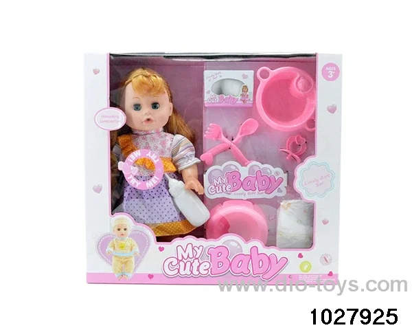 14 inch doll in window box
