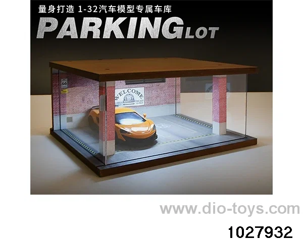 Garage 2 spaces in color box
