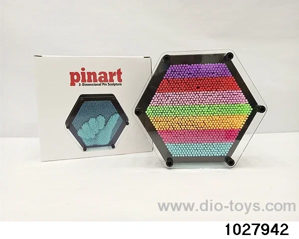 3D handprint mold in color box