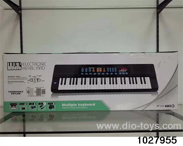 54 keys multifunctional electronic piano set in color box