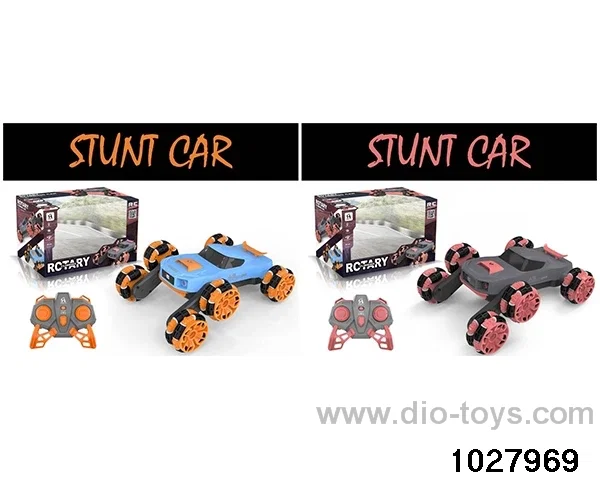 2.4G stunt car (package electricity) in window box
