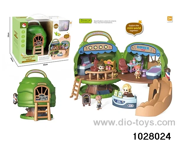 Music Barber Treehouse in window box