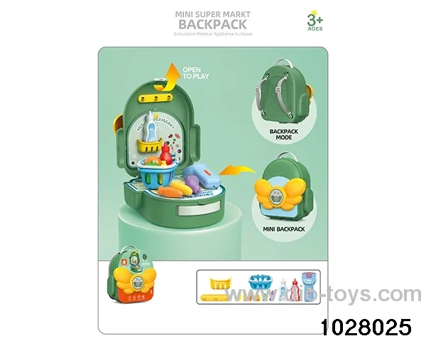 Fashion School Bag-Shopping in paper card