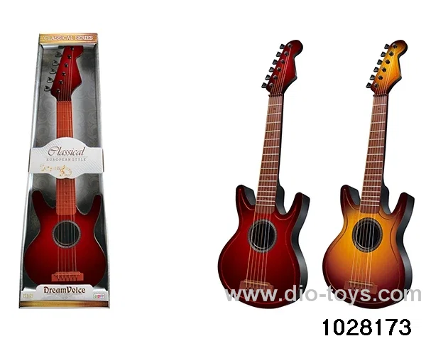 Guitar in window box