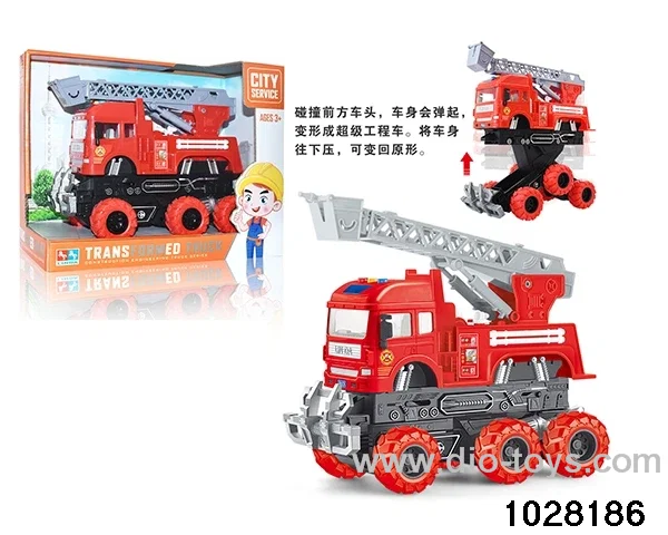 Inertia car in display box