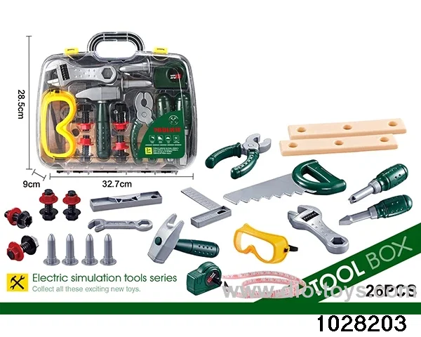 Tool sets in color box