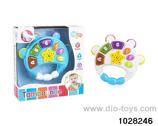 Hand bell light + music in display box