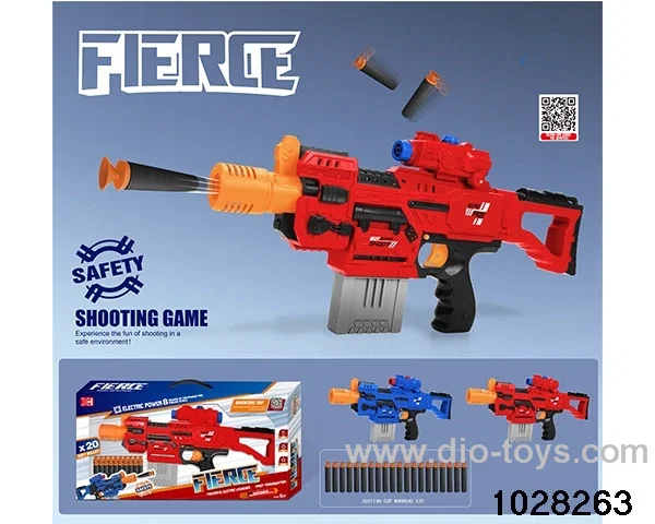 Electric Soft Bullet Gun in Gilf box