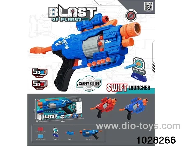 Soft Bullet Gun in display box