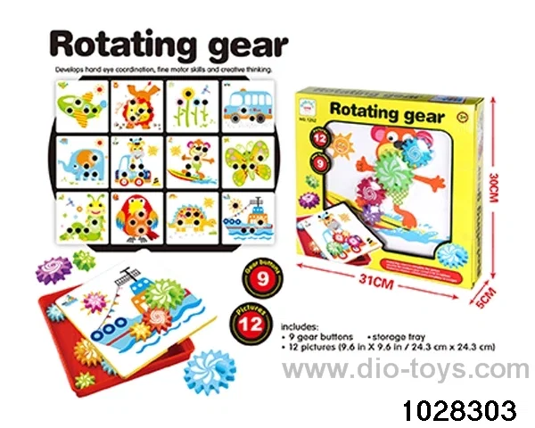 Rotary Gear in window box
