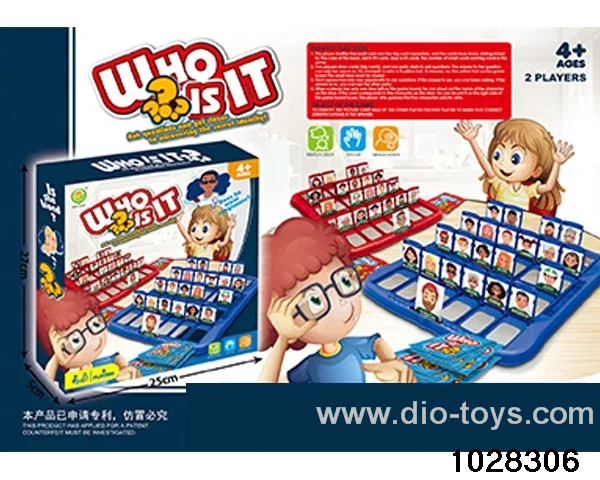 Game toys in color box