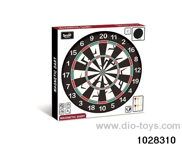 Magnetic Dartboard-Numberboard in window box