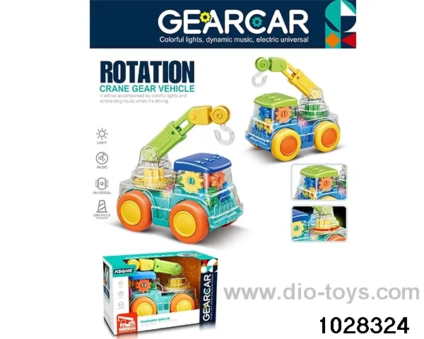 Universal transparent gear crane in window box