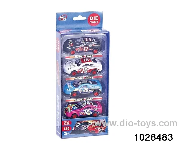 1:55 back to force tin racing in 4pcs PVC box