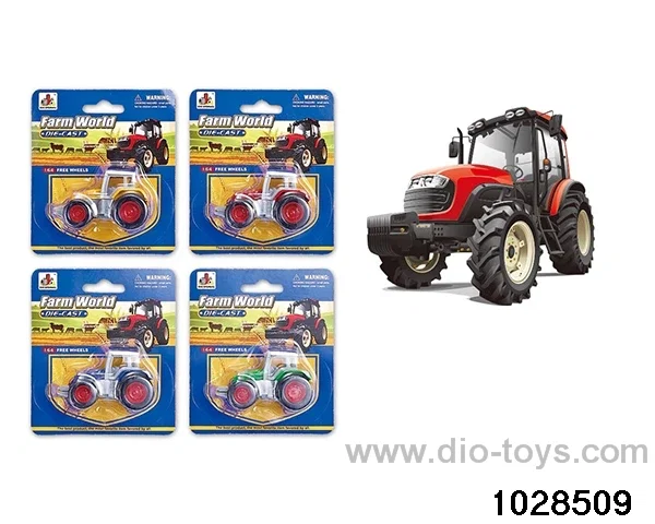 Sliding alloy car in Blister card