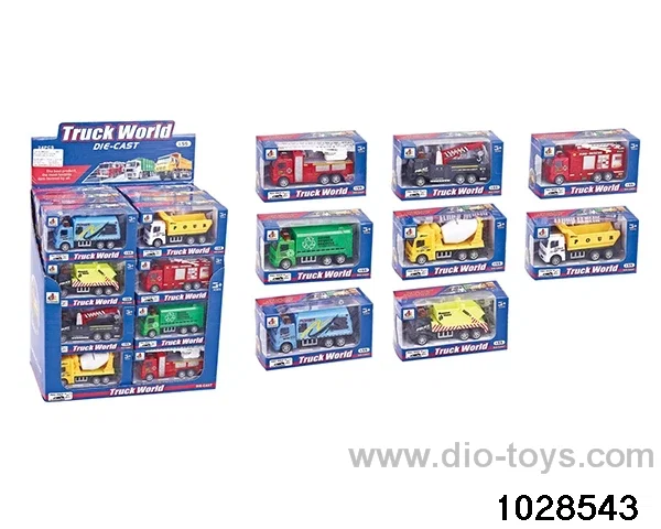 1:55 alloy return car in display box