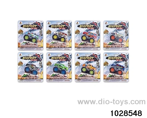 Alloy Double Inertia Bigfoot in Blister card