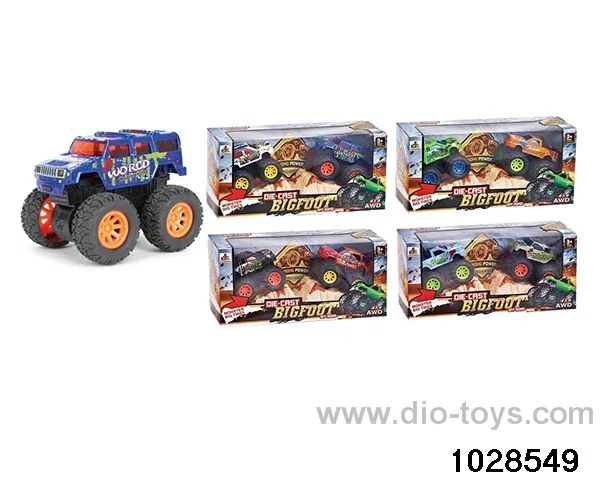 Alloy Double Inertia Bigfoot in window box