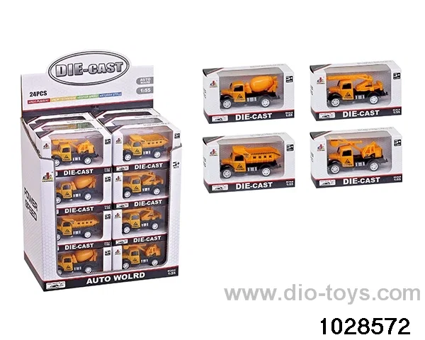 1:55 alloy return car in display box