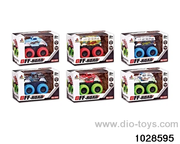 Alloy double inertia car in window box
