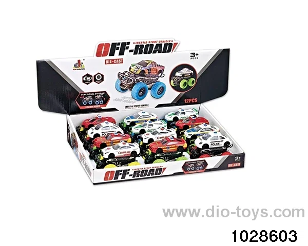 Alloy Inertia Vehicle in display box