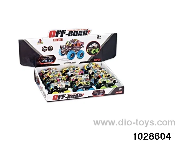 Alloy Inertia Vehicle in display box