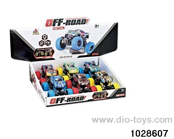 Double return car in display box