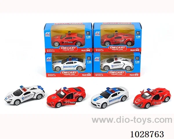 1:36 pull back alloy car  in window  box