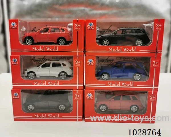 1:36 pull back alloy car  in window  box
