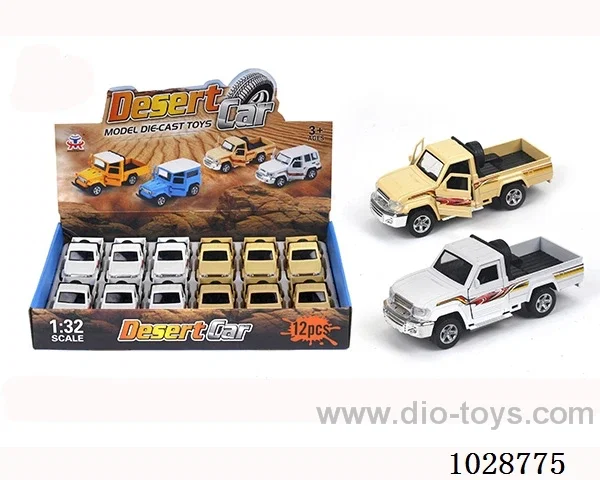 1:32 pull back alloy car  in display box