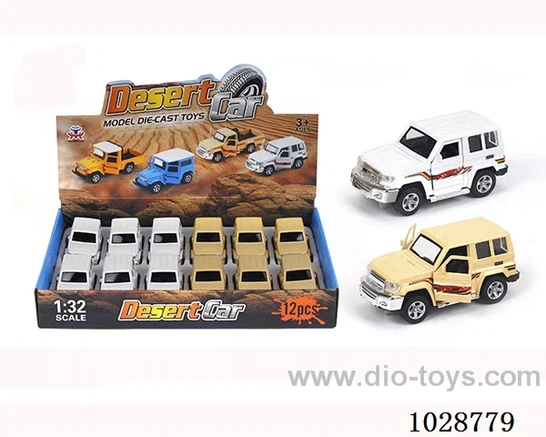 1:32 pull back alloy car  in display box