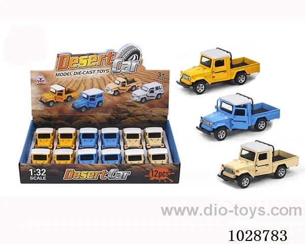 1:32 pull back alloy car  in display box