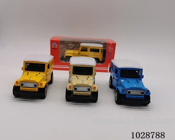 1:32 pull back alloy car with sound&light&music  in window box