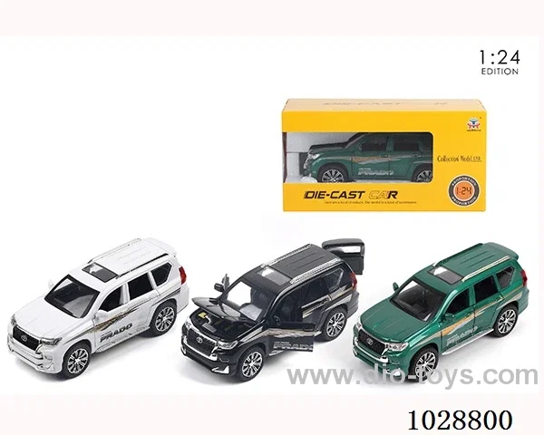 1:24 pull back alloy car with sound&light in window box