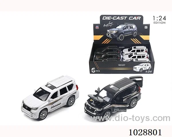 1:24 pull back alloy car with sound&light in display box