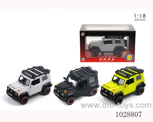 1:18 pull back alloy car with sound&light in window box