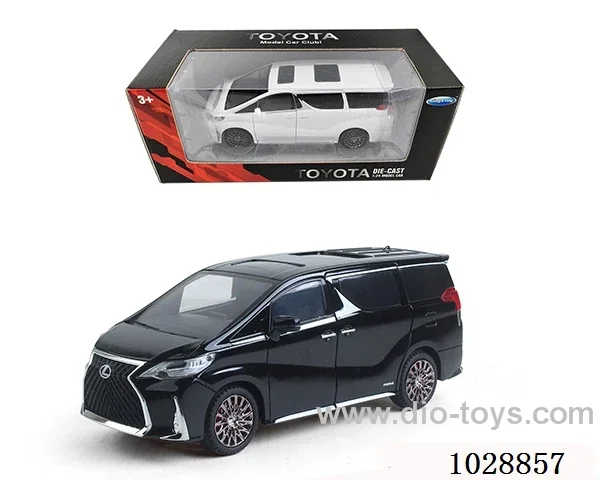 1:24 Lexus sound light Pull-back 6 doors authorized car