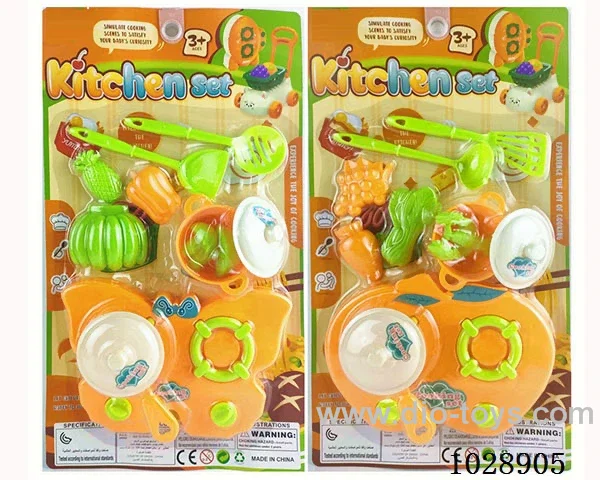 Kitchen set 2sets mixed loading in blister card