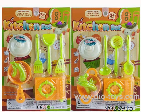Kitchen set 2sets mixed loading in blister card