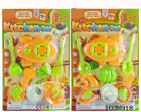 Kitchen set 2sets mixed loading in blister card