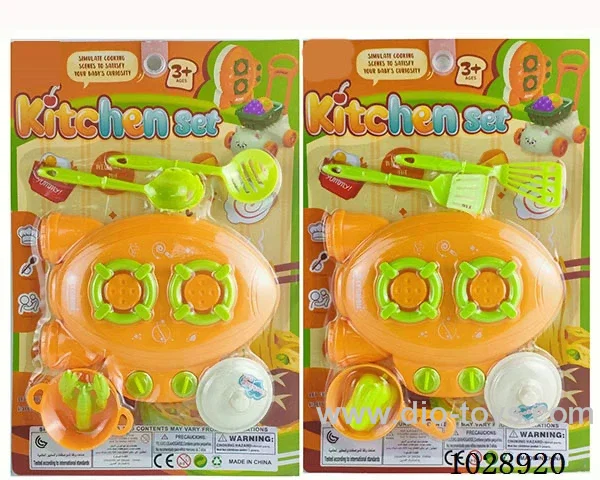 Kitchen set 2sets mixed loading in blister card