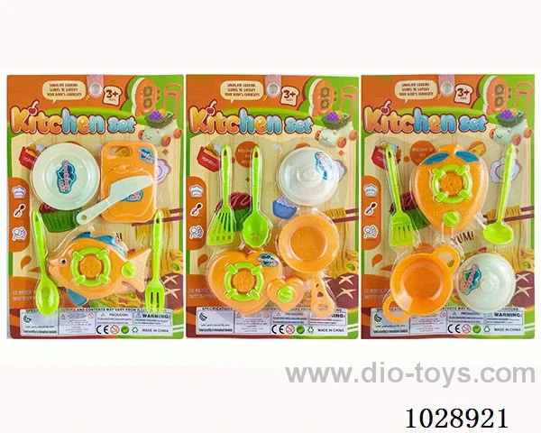 Kitchen set 2sets mixed loading in blister card