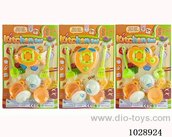 Kitchen set 2sets mixed loading in blister card