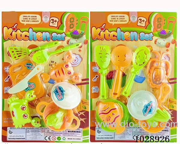 Kitchen set 2sets mixed loading in blister card