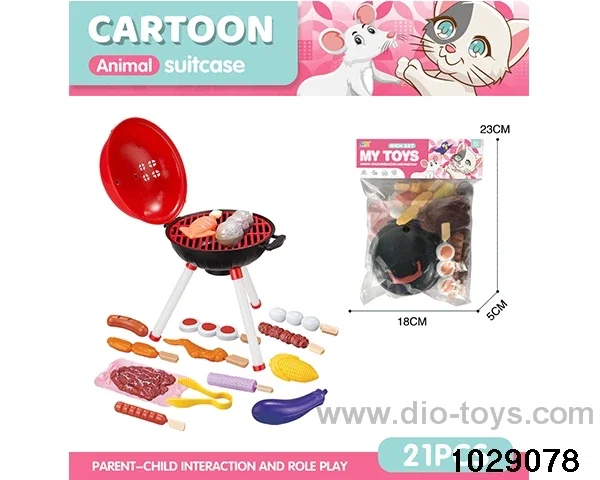 Barbecue Garden Oven Set in poly bag header